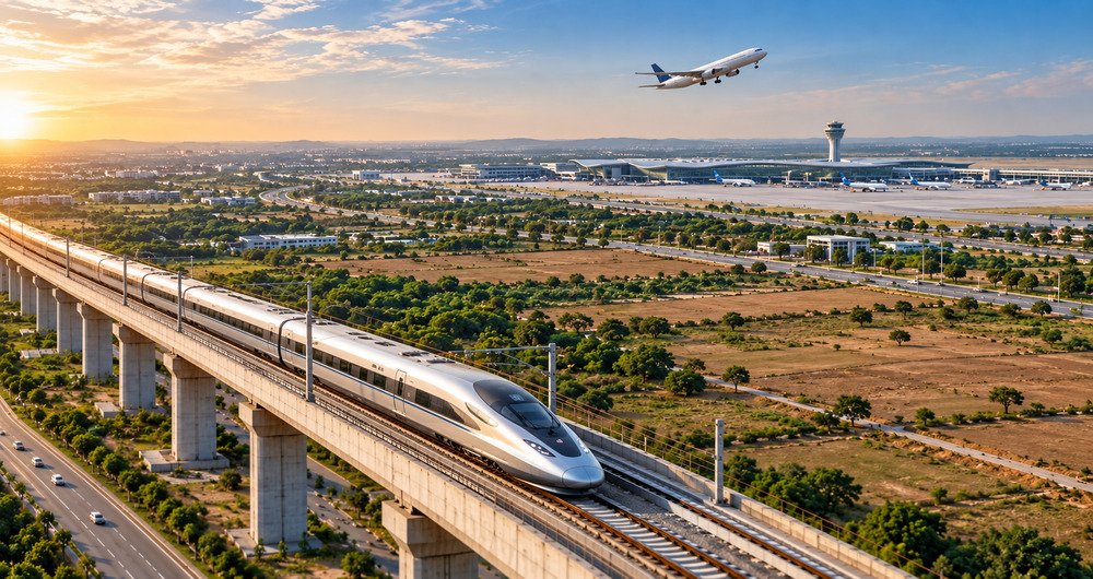 Hyderabad Bahadurguda Bullet Train