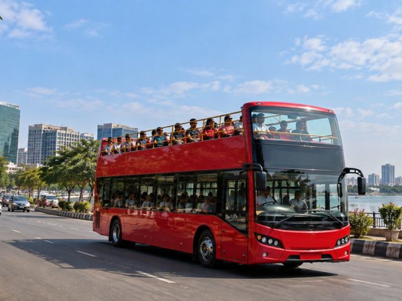 Hyderabad Open Top Double Decker Tourist Buses