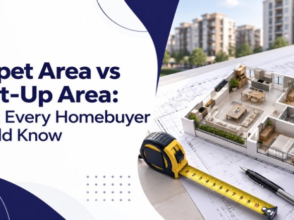 Carpet Area vs Built-Up Area