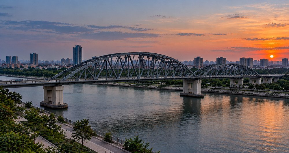 Hyderabad Musi River Steel-Bridge